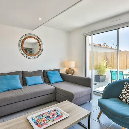 بيت للعطل La Tranquilite Bleue - Maison Avec Et Parking Cloture لي سابلِ دولونْ