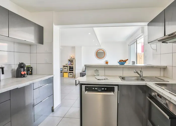 La Tranquilite Bleue - Maison Avec Et Parking Cloture