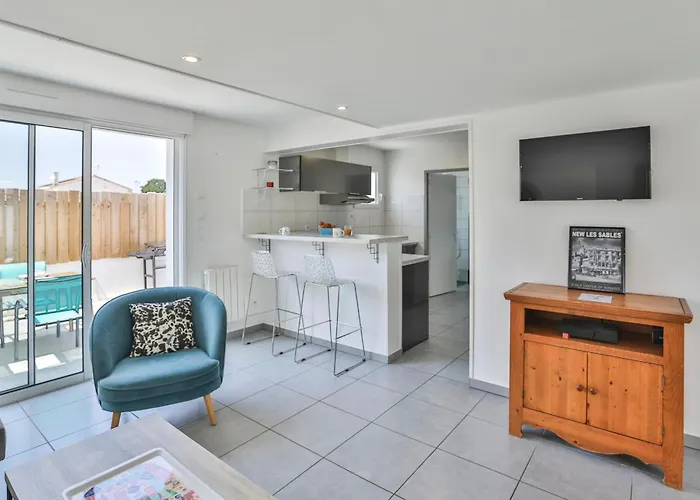 Σπίτι διακοπών La Tranquilite Bleue - Maison Avec Et Parking Cloture Les Sables-dʼOlonne